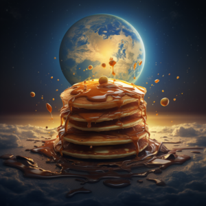 Pancakes will save the world.